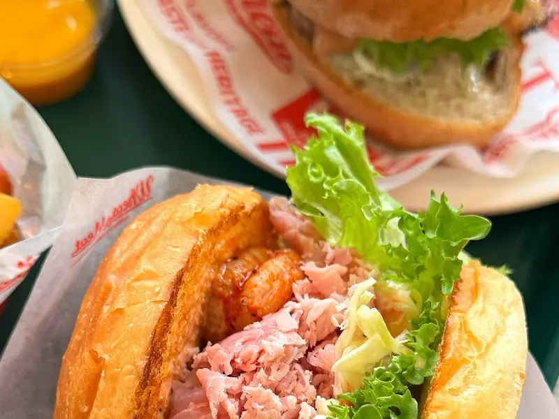 쉬림프 잠봉 버거