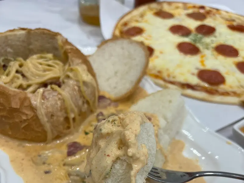 빠네 파스타와 피자