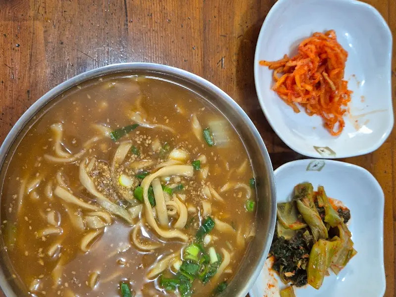 정선면옥 장칼국수