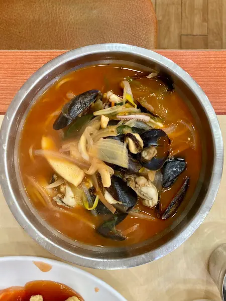 짬뽕 속 해산물