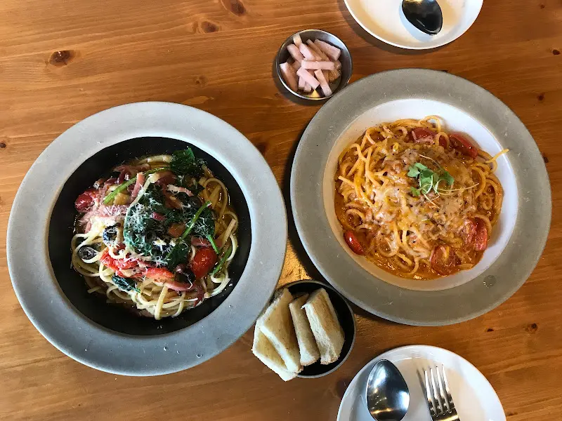 오일 파스타와 로제 파스타