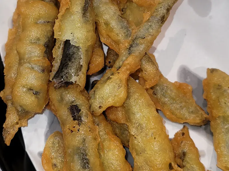 추어튀김 클로즈업