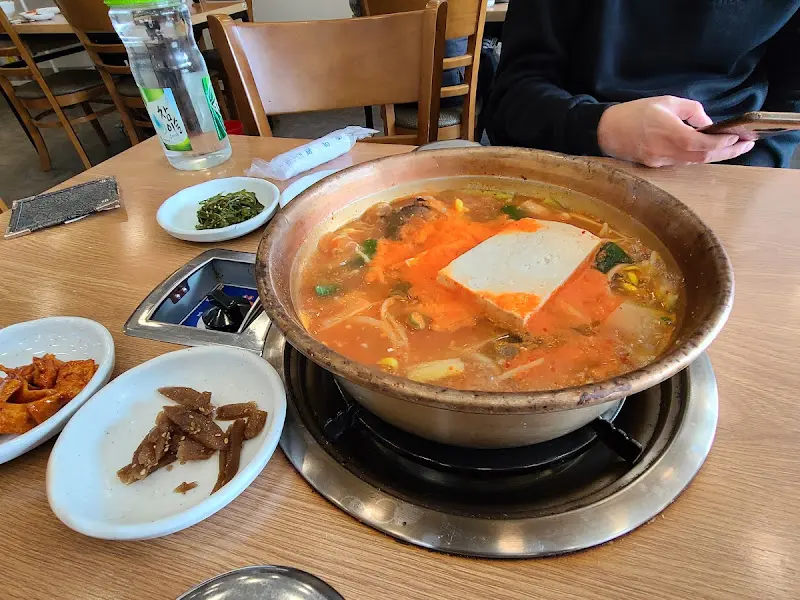 동태탕 한 상 차림