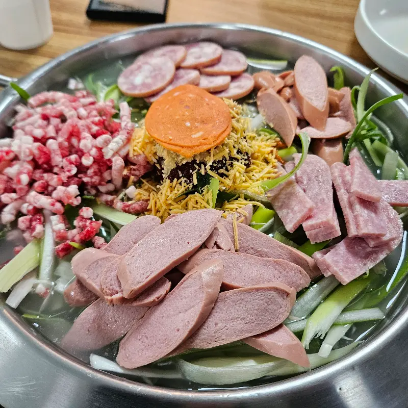 부대찌개 재료