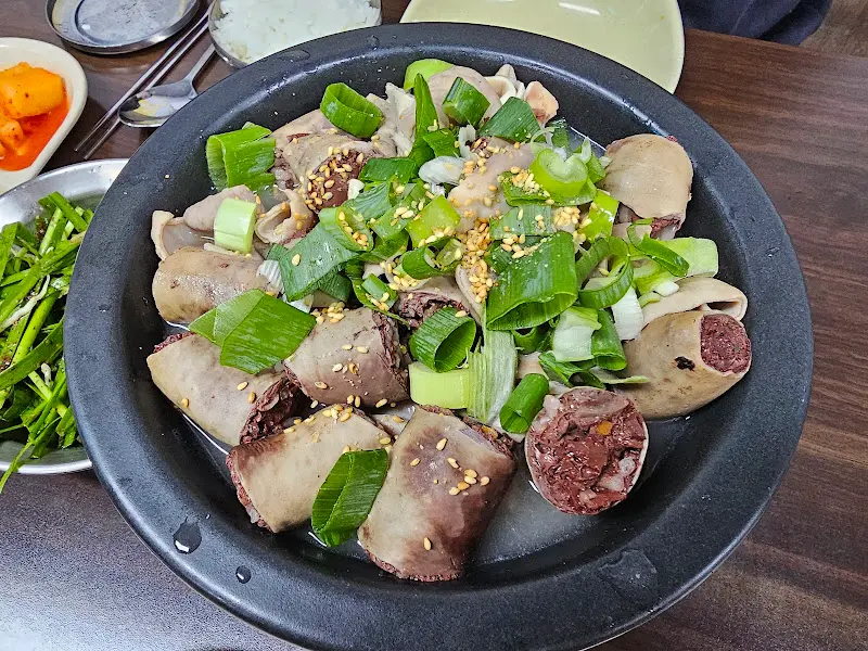 순대 접시