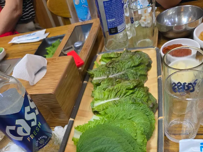 푸짐한 쌈 채소