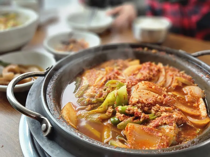 보글보글 끓고 있는 갈치조림