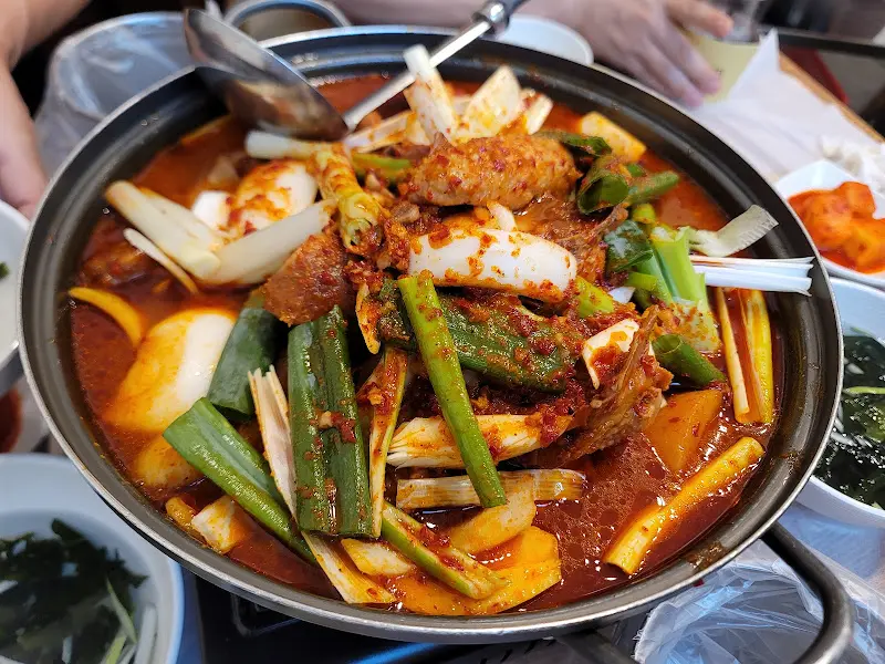 닭도리탕 한상차림