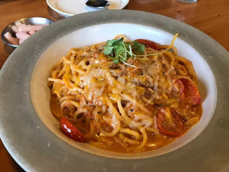 폴드포크 로제 아라비아따 근접샷