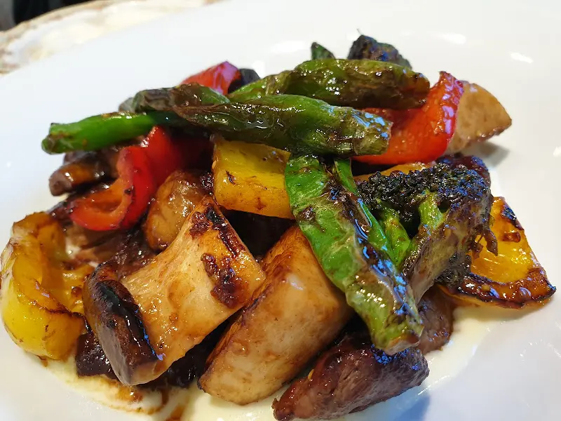 찹스테이크 가니쉬