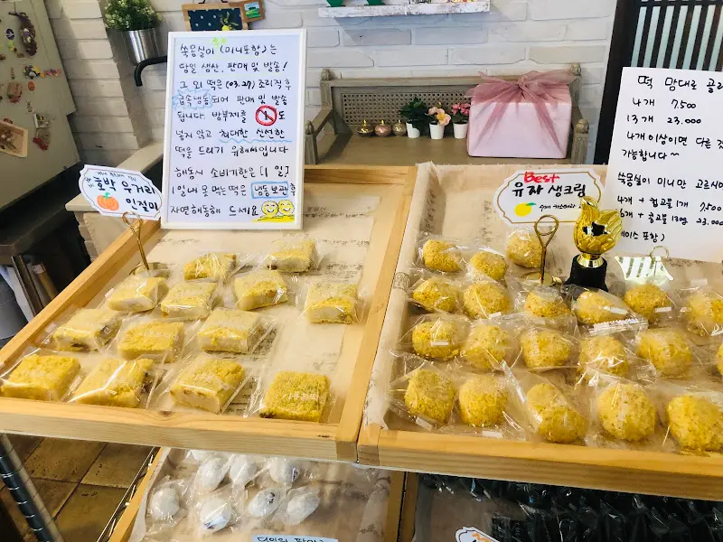 다양한 떡 종류