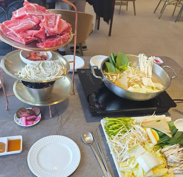 샤브샤브 풀세팅