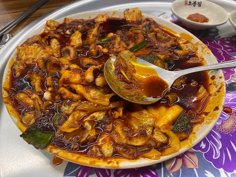 오봉스페셜 낙지볶음
