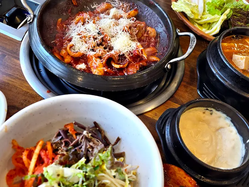 테이블 전체 샷