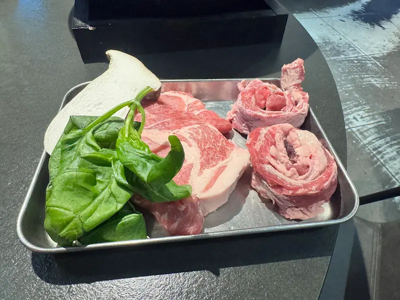 신선한 고기의 자태