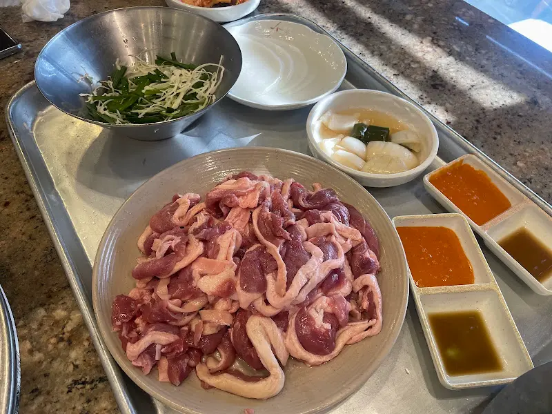 오리 로스와 밑반찬