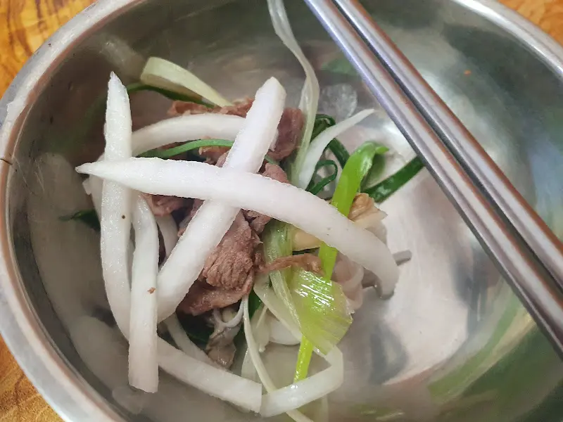 갓냉이와 한우의 만남