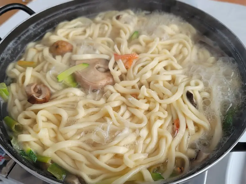 칼국수 국물