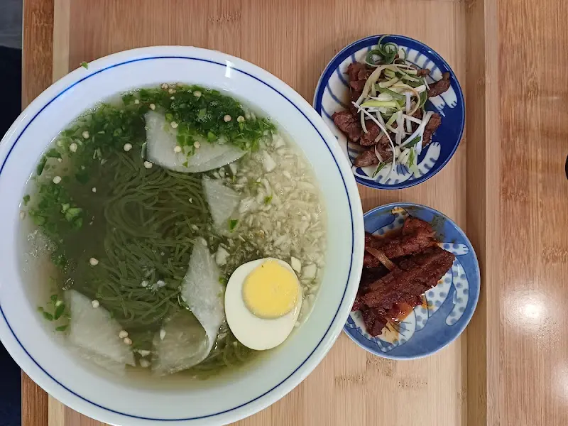 물냉면과 숯불갈비의 환상적인 조합