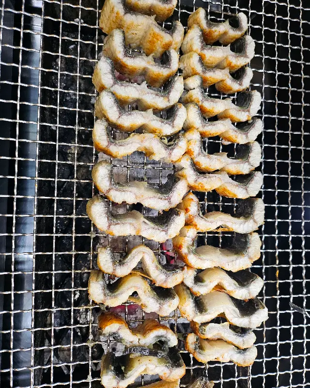 구워지기 전 장어