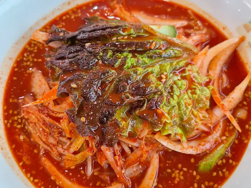 비빔국수 상세샷