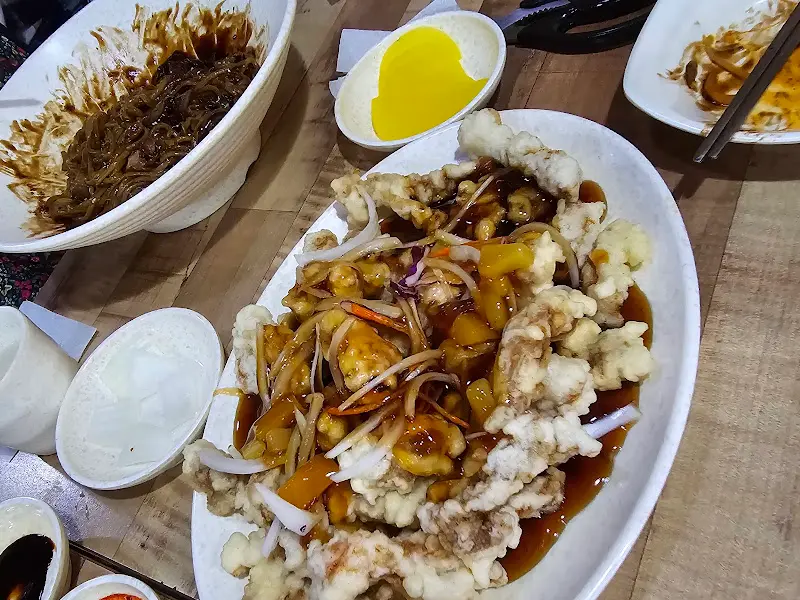 수문통 짬뽕 탕수육