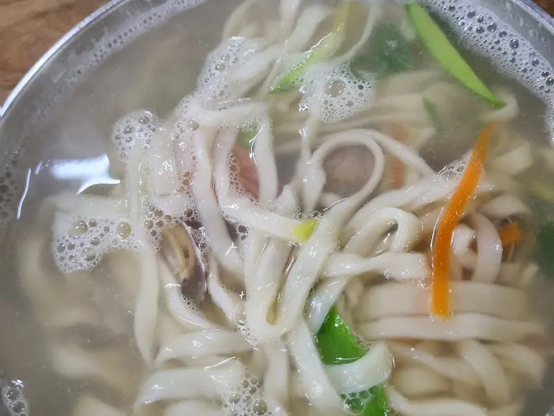 해물칼국수