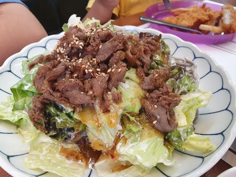 불고기 소바 샐러드