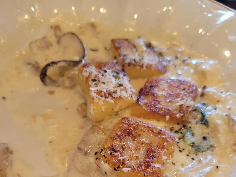 크림 뇨끼 근접샷