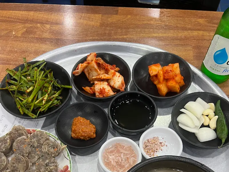 마산식당 한상차림