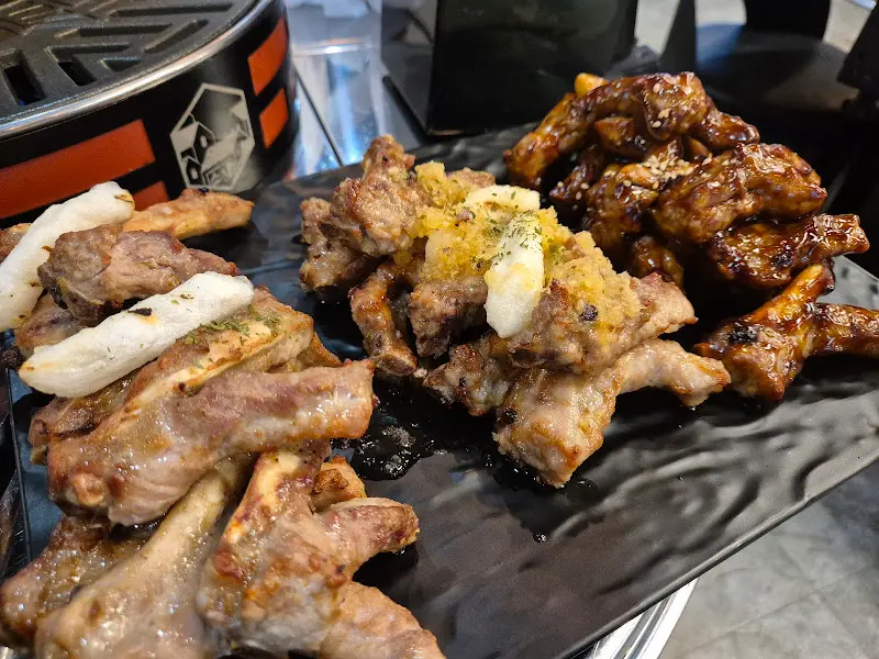 다양한 종류의 쪽갈비