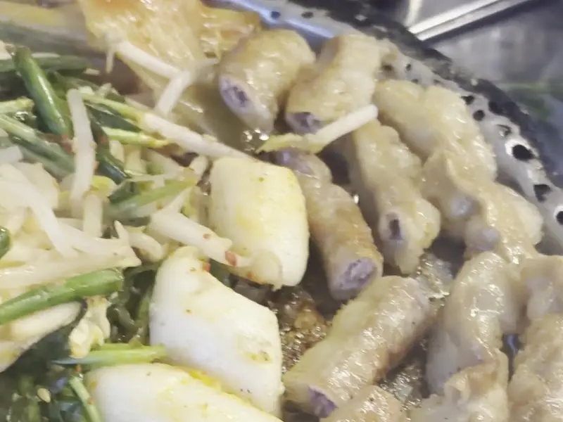 한우곱창 단독샷