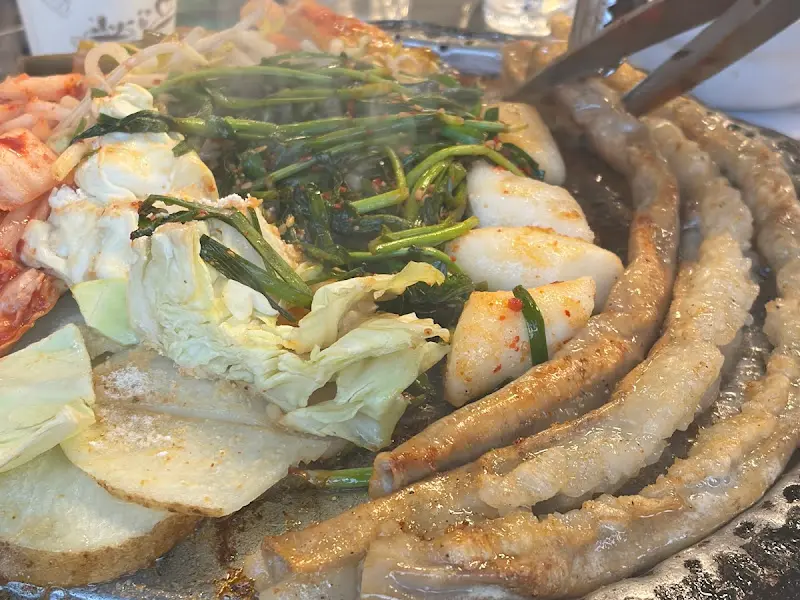 직원분이 구워주는 곱창