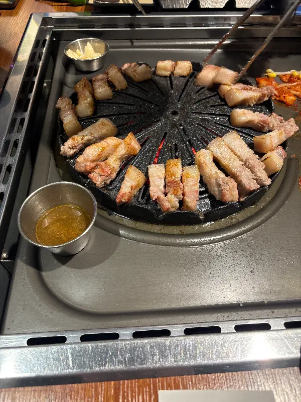 화돌농장 숯불 구이