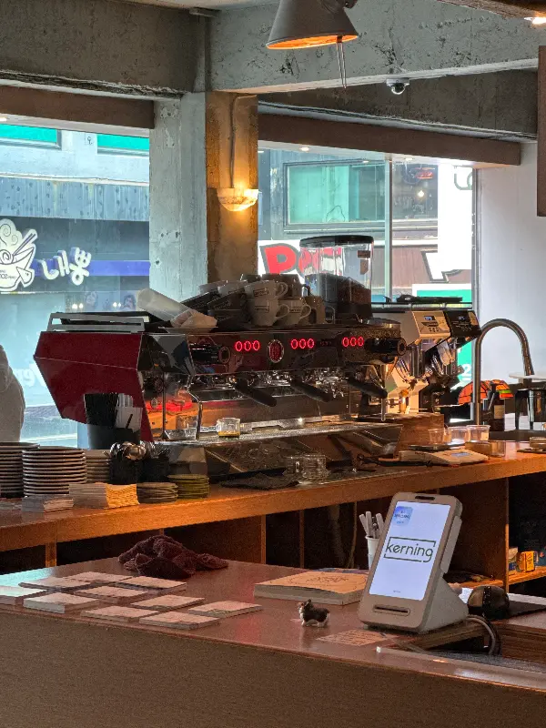 커닝 카페 내부 모습