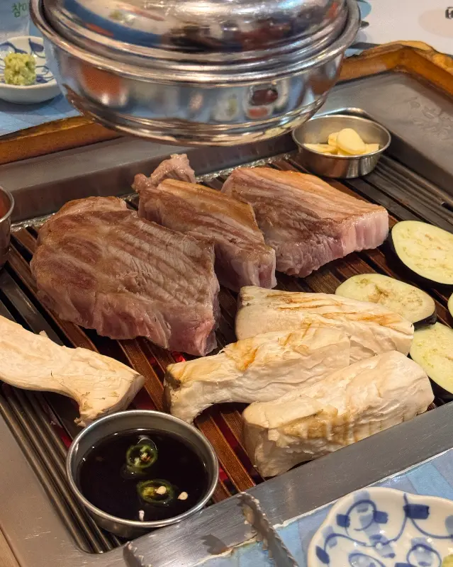 목살 구이