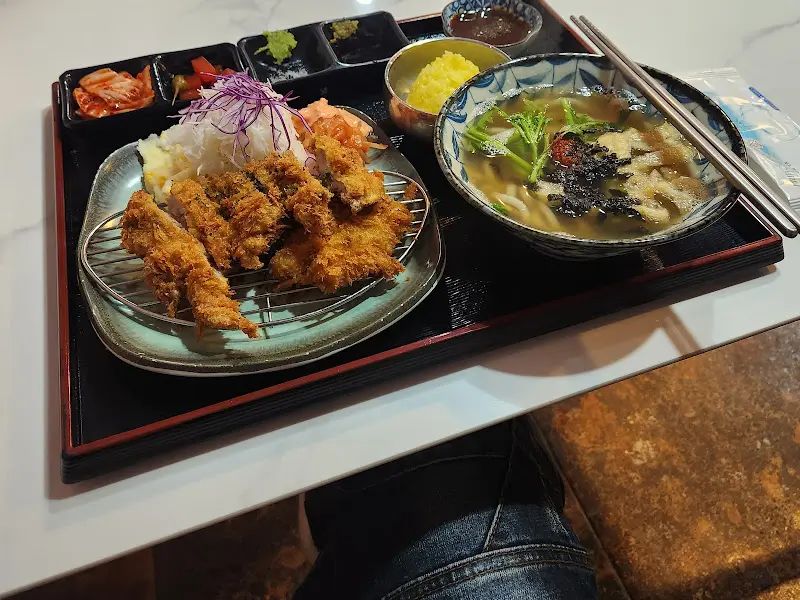 가쓰오 돈까스+우동 세트