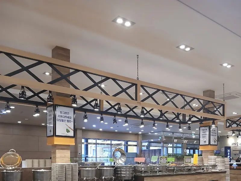 다담뜰 뷔페 음식 코너