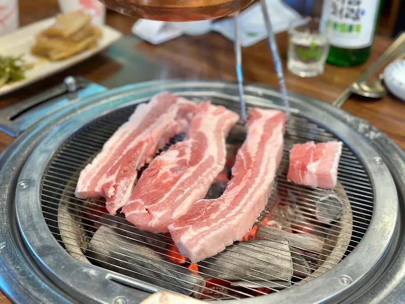 모락식당의 삼겹살