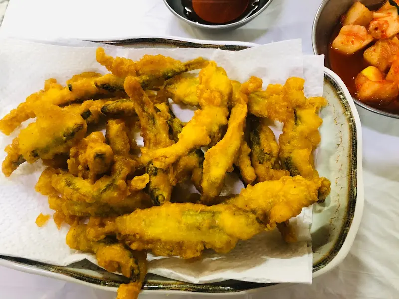 빙어튀김 클로즈업