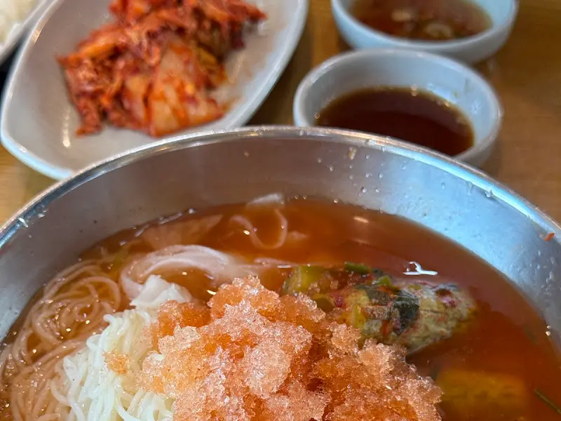 오이소박이국수