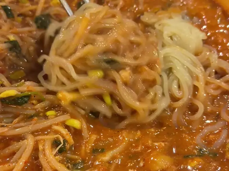 쫄깃한 쫄면 사리