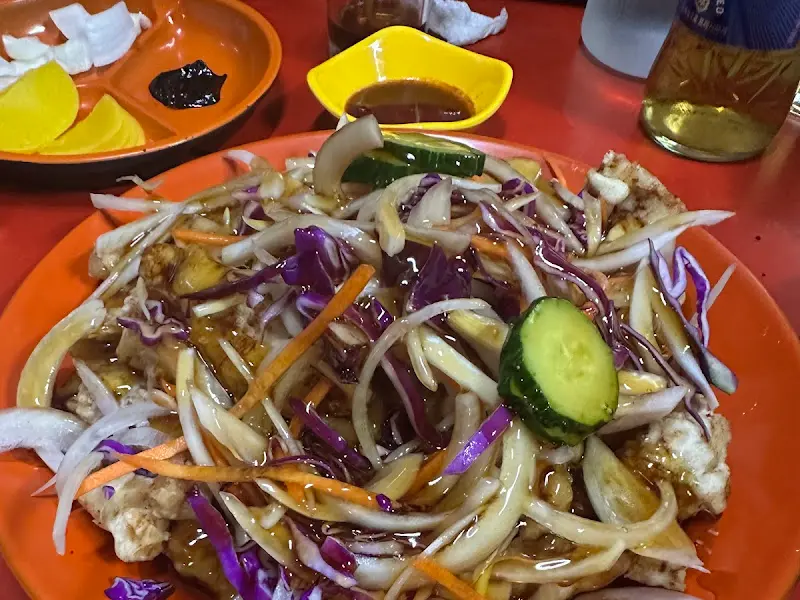 자갈치해물손짬뽕 탕수육