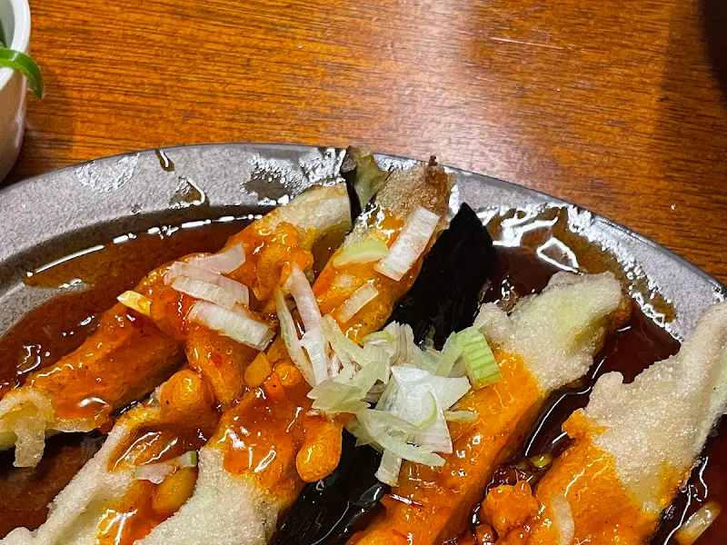 어향가지튀김의 먹음직스러운 모습