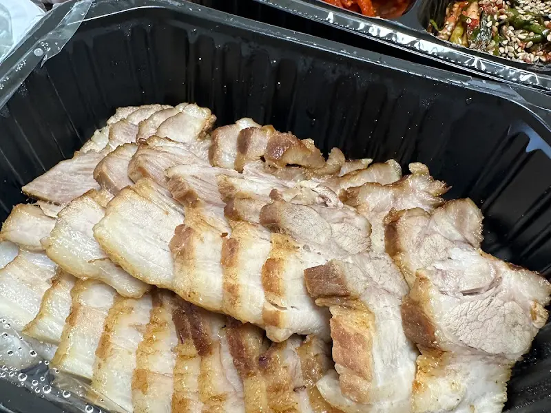 포장된 보쌈의 모습