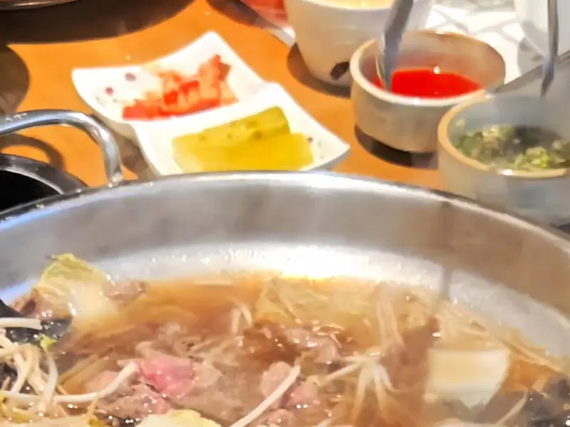 스키야키 육수의 깊은 풍미