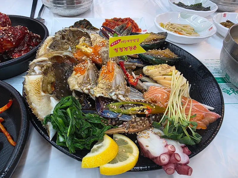 모둠 게장 한상차림