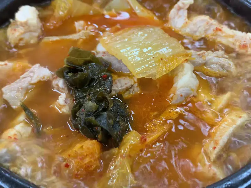 김치, 고기, 김의 환상적인 조합