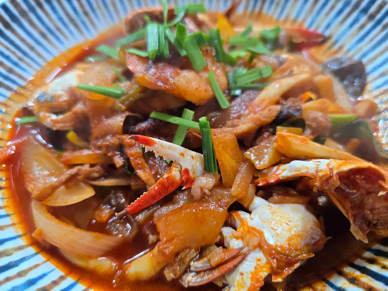 가리비해물비빔짬뽕