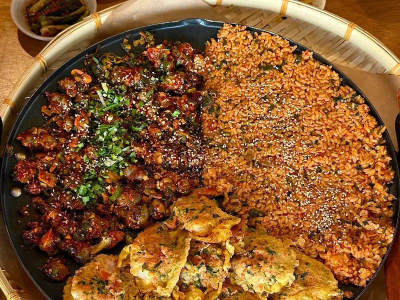 꼬막 왕새우전 한상